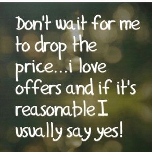 Open to decent offers